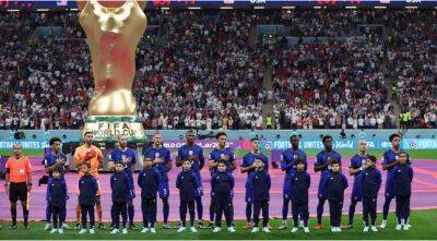 Сборные Англии и США сыграли вничью в матче группового этапа чемпионата мира по футболу
