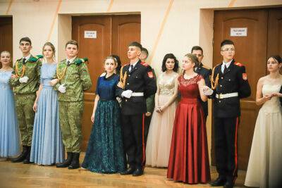 Областной осенний бал для учащихся классов военно-патриотического профиля впервые прошел в Гродно (+видео)