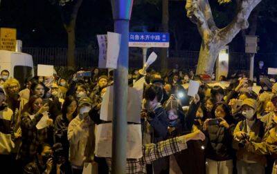 Протести докотилися до Шанхаю через жертви COVID-обмежень