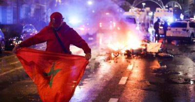 Марокканские болельщики устроили погромы в Бельгии после матча в Катаре