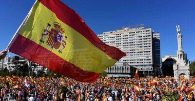 Испанцы протестуют против новых законов левого правительства
