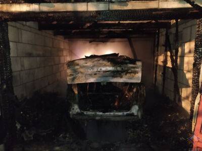 В Гродненской области за выходные сгорели три автомобиля, есть пострадавший