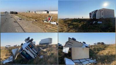 Водитель "Лабо" перевозил в кузове пассажиров. Двое из них погибли, еще пятеро были госпитализированы после столкновения с грузовиком "Исузу"