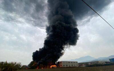 У Туреччині сталася потужна пожежа: горить хімічний завод