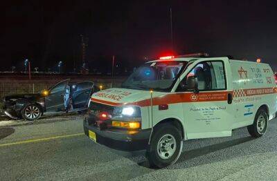 Один человек погиб, 12 получили травмы в многочисленных ДТП по всему Израилю