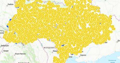 В Украине оновили карту Пунктов несокрушимости