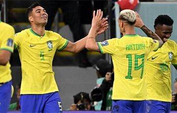 Бразилия победила Швейцарию и вышла в плей-офф ЧМ-2022