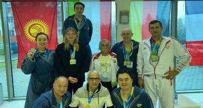 Таджикские спортсмены выиграли 19 медалей на Открытом кубке Республики Казахстан по плаванию