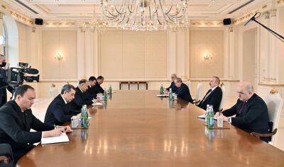 Вице-премьер Туркменистана и президент Азербайджана обсудили энергетику, логистику и судостроение
