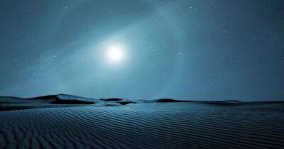 Странное кольцо света вокруг Луны: что такое лунное гало