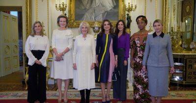 Елена Зеленская встретилась с тремя королевами в Букингемском дворце