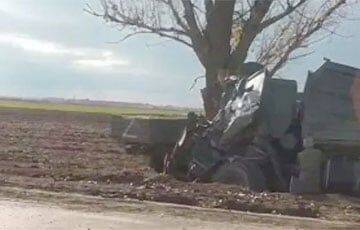 Под Мелитополем разбилась колонна из восьми российских грузовиков с мобилизованными