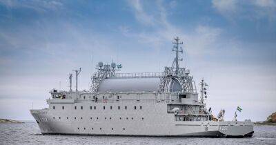 В Швеции начались морские испытания нового разведывательного корабля HMS Artemis