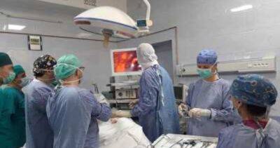 Таджикские врачи впервые провели разрез лёгких методом видеоторакоскопии