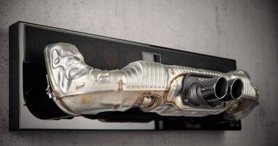 Глушитель Porsche 911 превратили в дорогую акустическую систему (фото)