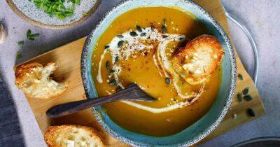 Быстро, ярко и вкусно. Рецепт супа из запеченной тыквы