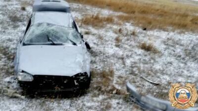 На трассе в Башкирии иномарка съехала в кювет, водитель погиб