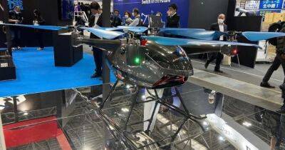В Японии собрали супер-дрон с двигателем от мотоцикла Suzuki GSX-R1000 (видео)