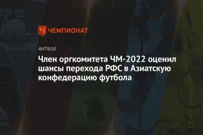 Член оргкомитета ЧМ-2022 оценил шансы перехода РФС в Азиатскую конфедерацию футбола