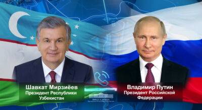 Мирзиёев и Путин провели телефонный разговор. Ранее президент России говорил, что позвонит главе Узбекистана насчет создания газового союза