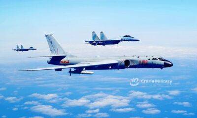 россия и Китай провели совместные учения ВВС