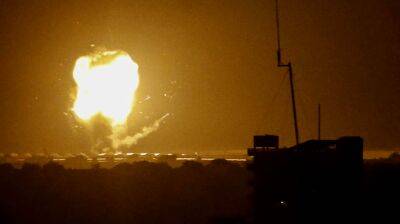 Израиль ударил по сектору Газы в ответ на выпущенные ракеты