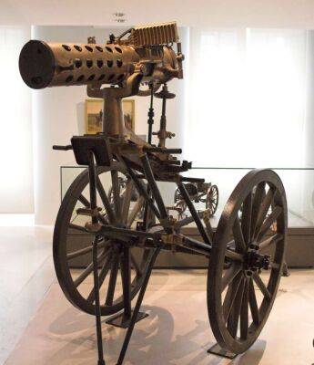 160 років тому було запатентовано прототип кулемета