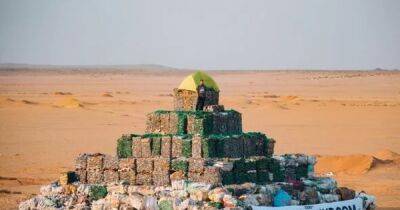 Дитя Нила. В Египте построили еще одну гигантскую пирамиду, на этот раз из мусора (фото)