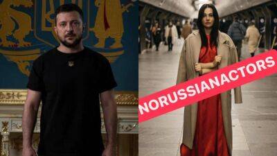 Зеленский рассмотрел петицию о запрете российских актеров: как отреагировала Валерия Ходос