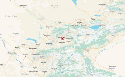 В Узбекистане произошло землетрясение. Эпицентр располагался в Наманганской области