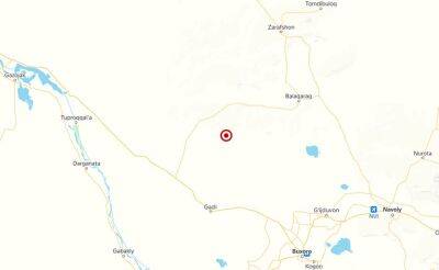 В Узбекистане произошло четырехбалльное землетрясение