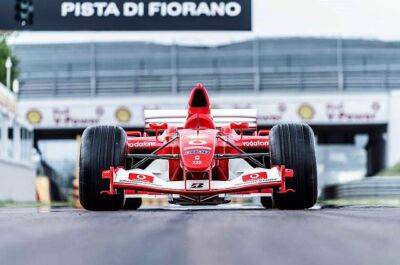 Легендарний Ferrari Міхаеля Шумахера виставлено на аукціон