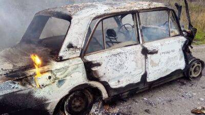 На Харьковщине противотанковый снаряд попал в авто, житель в больнице