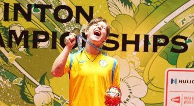 Впервые в истории! Украинка выиграла золото на чемпионате мира по парабадминтону
