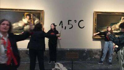 У Мадриді в музеї Прадо кліматичні активісти приклеїлися до двох картин Франсіско Гойї