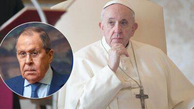 Папа Римский хотел встретиться с Путиным, но Лавров его "вежливо" отшил
