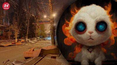 Масштабные "хлопик" в Донецке: горит здание железнодорожной администрации