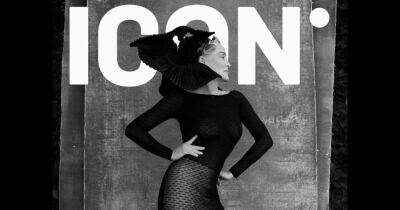 Шэрон Стоун в черном появилась на обложке журнала после новостей о предстоящей операции
