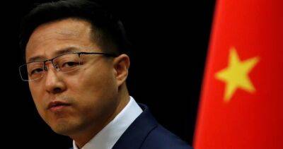 Нэнси Пелоси - Чжао Лицзянь - Китай потребовал отменить визит британского политика на Тайвань - dialog.tj - Китай - США - Англия - Тайвань - Тайбэй - Reuters
