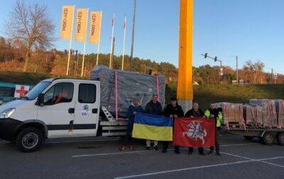 Литовцы собрали для Украины деньги на генераторы