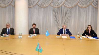 Глава МИД Туркменистана поблагодарил представителя ООН за поддержку работы Аппарата Омбудсмена