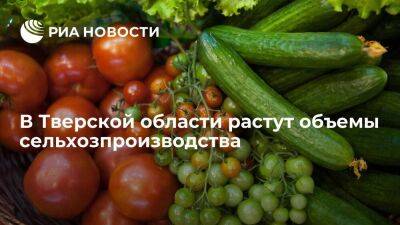 В Тверской области растут объемы сельхозпроизводства