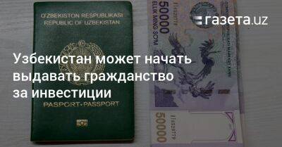 Узбекистан может начать выдавать гражданство за инвестиции