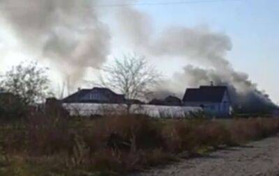 Під Мелітополем партизани спалили штаб окупантів: мер показав відео