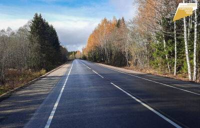 В Кесовогорском районе отремонтировали 7 км трассы