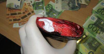 ФОТО. В Латвию пытались ввезти из России более 57 300 евро наличными