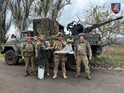 Дрон перетворили на купу металобрухту: На Донбасі десантники збили російський БПЛА "Орлан-10"