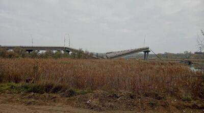 Оккупанты подрывают мосты в Херсонской области