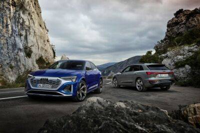 Audi представила новые кроссоверы Q8 e-tron