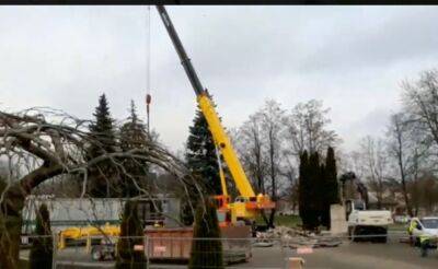 Мэр был против: в Латвии снесли памятник советским солдатам